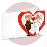 Bigliettini bomboniere Matrimonio Codice BFF5073